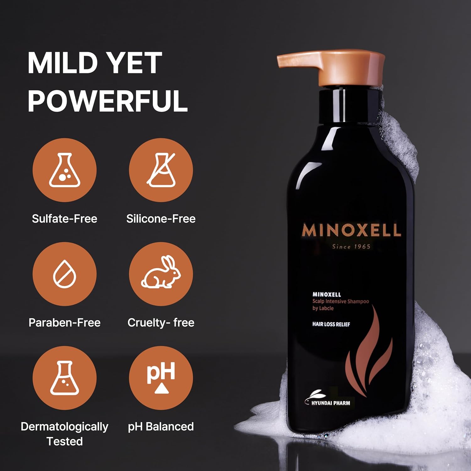 Scalp Intensive Shampoo with Biotin | Korean Shampoo for Hair Loss, Hair Regrowth, Thinning Hair, Volume Boost & Damage Repair (13.52 fl oz) | for hair growth, korean shampoo, Dandruff Control, Oily Roots, Hair loss, Volume Boost - Image 6