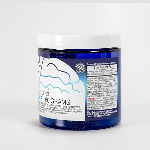 Miniatura 5 de Nootropics Depot Suplemento de magnesio optimizado Polvo MicroMag 1.06 oz 200 mg de magnesio elemental por porción Apoya la salud