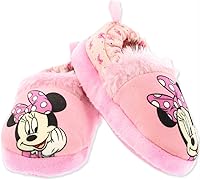 Vista 1 de Minnie Mouse - Pantuflas de felpa para niña pequeña