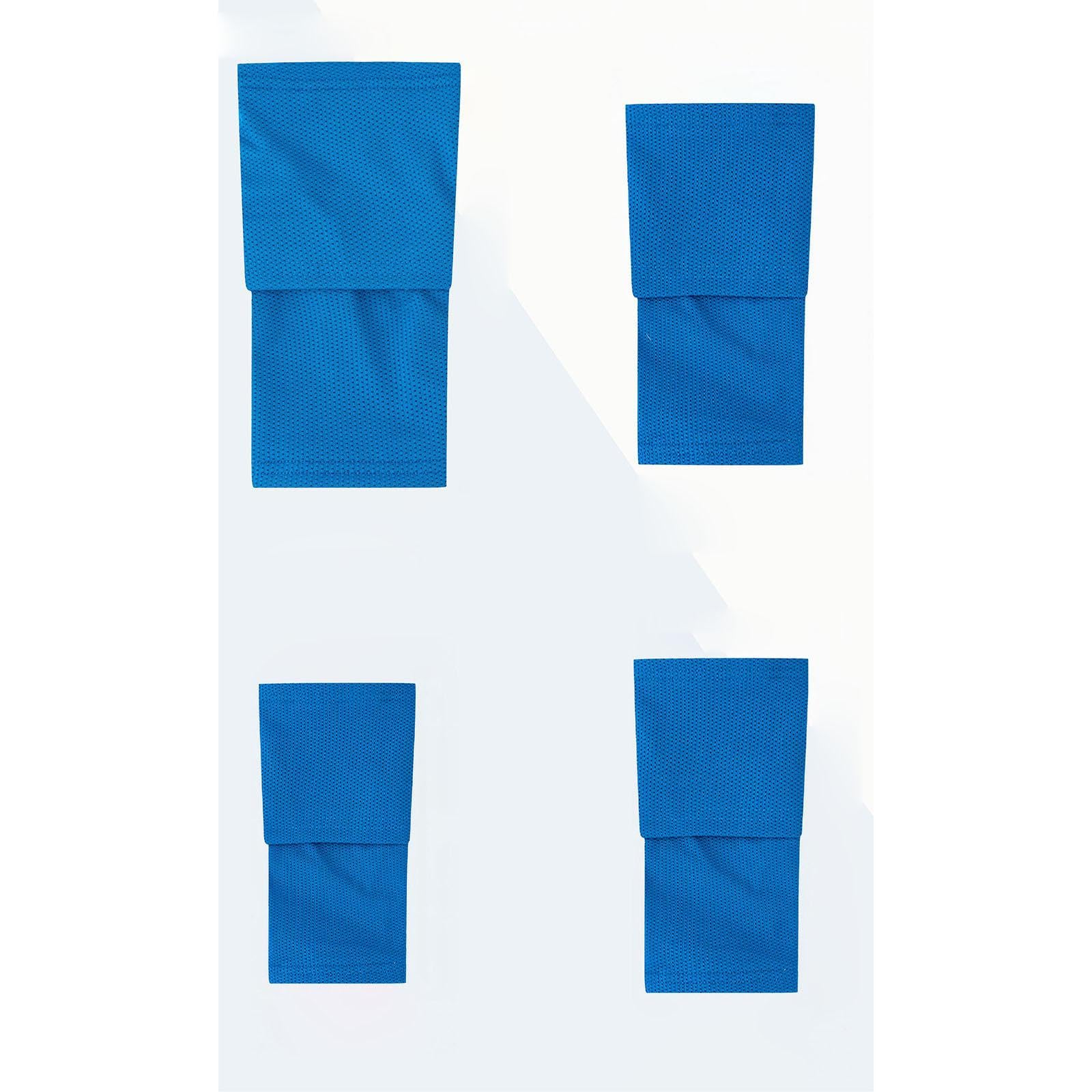 6 X Fußball Schienbeinschutz Socken, Schutz, Langlebige Spieler, Anfänger, Beinärmel, Fußball Schienbeinschutz, Unterstützung für Sport, Radfahren, zu