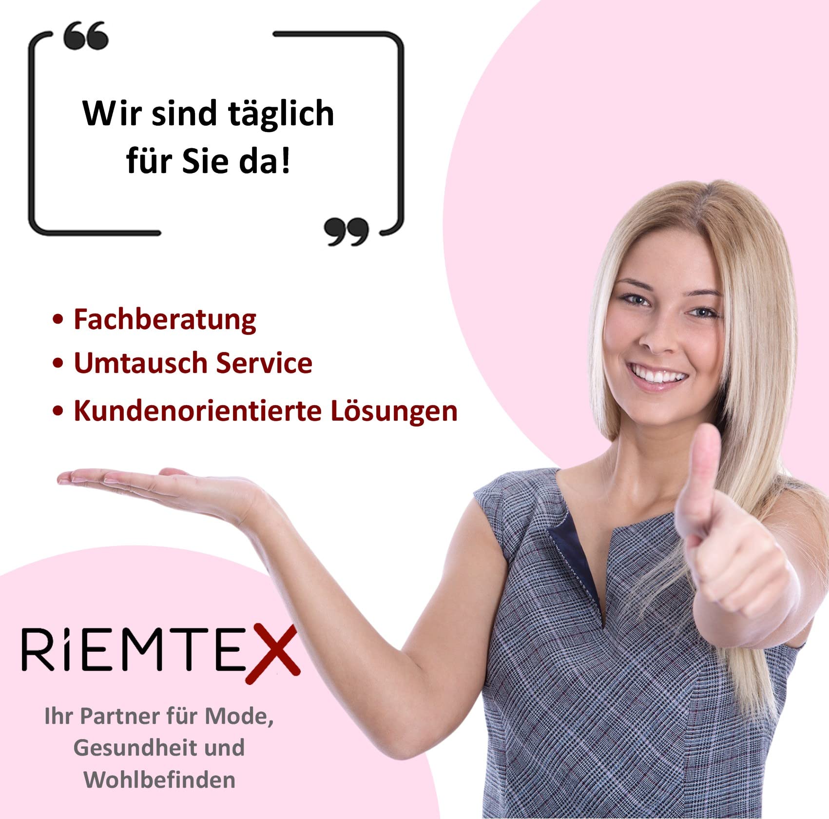 RIEMTEX medizinische Kompressionsstrümpfe Klasse 2 CCL2 23-32 mmHg Wadenstrümpfe für Damen Geschlossene Spitze PREMIUM Serie 3211a