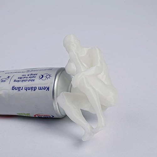 Miniatura 3 de 3D Thinker - Funda para exprimidor de pasta de dientes tapa de cierre automático, tapa de tubo para dispensador y ahorrador sin desorden  Accesorios