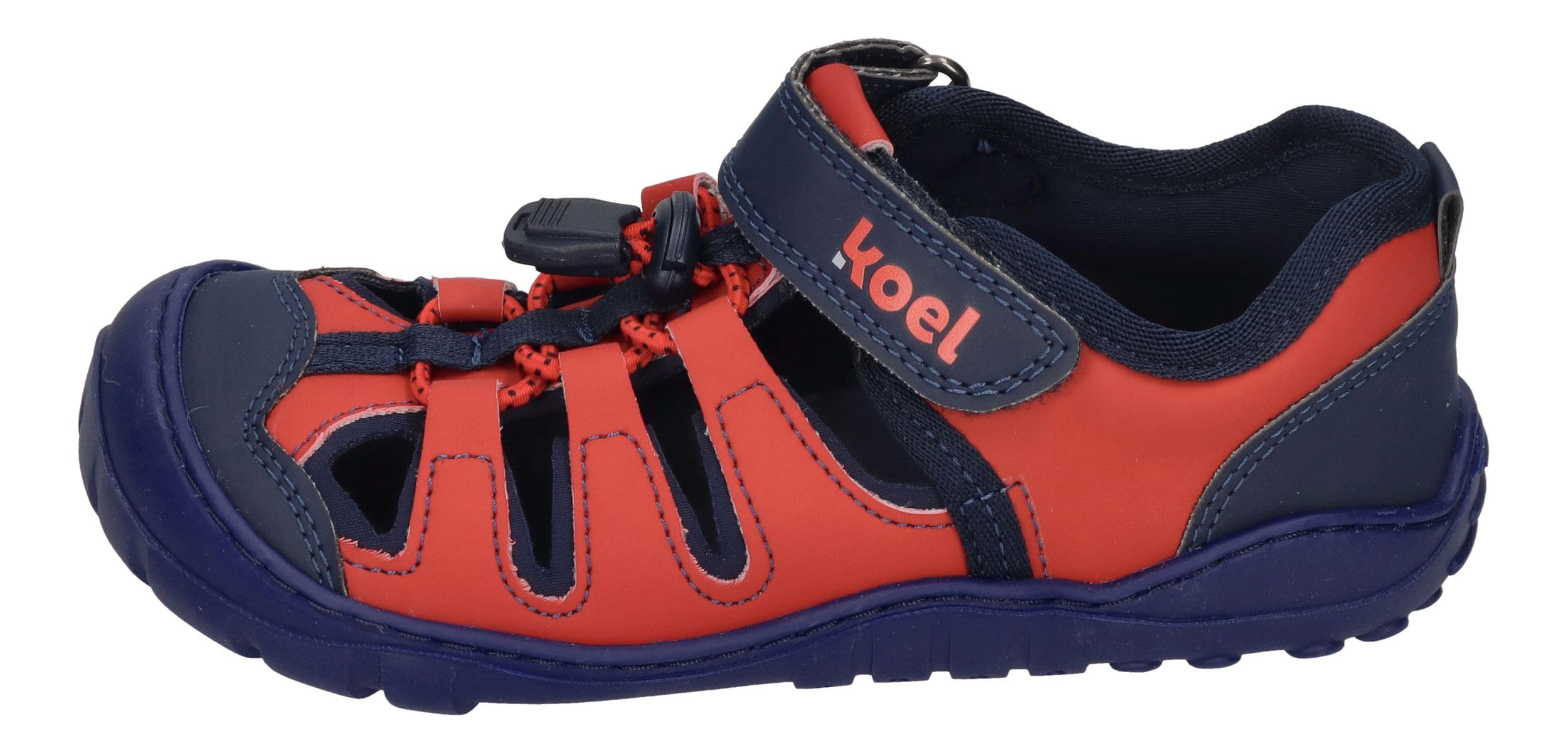 KOEL Sandalias descalzas para niños MADISON 2.0 - rojo