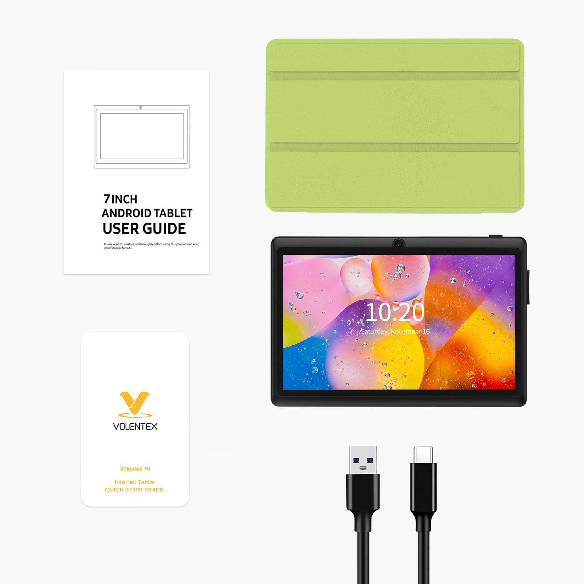 Amazon.com : VOLENTEX 7 Inch Tablet with Case, Quad Core
