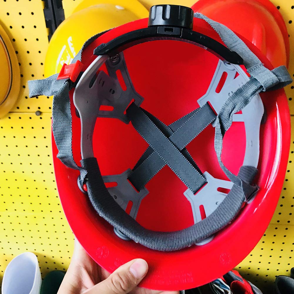 Casco de Seguridad Industrial, Casco de construcción rígido, arnés de 4 Puntos, Casco de Protección, Casco de Trabajo Casco