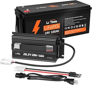 LiTime 24V 100Ah LiFePO4 Battery