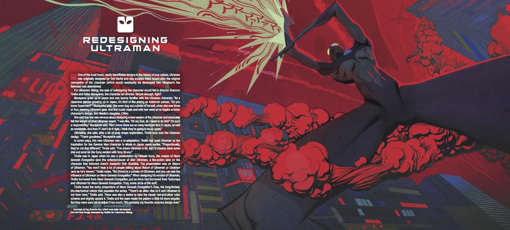 The Art and Making of Ultraman Rising