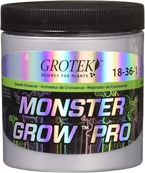 Grotek GTMG6020 Monster Grow Hydroponic Nutrients، 130g، Black
