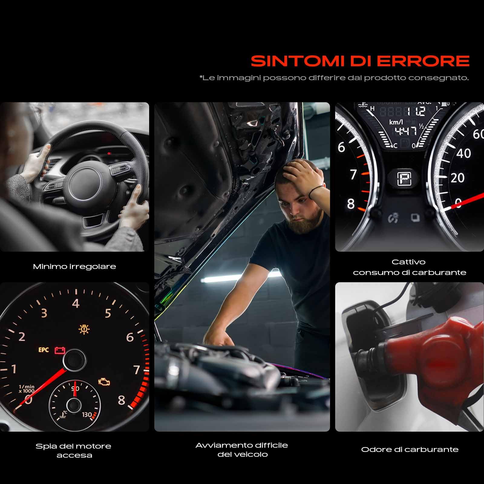 Frankberg Valvola di sfiato Valvola di sfiato serbatoio 2-Poli Compatibile con iX20 JC 1.4 1.6 1.4 CRDi 1.4 LPG 1.6 LPG 2010-2019 Replace# 0280142576 290152B000