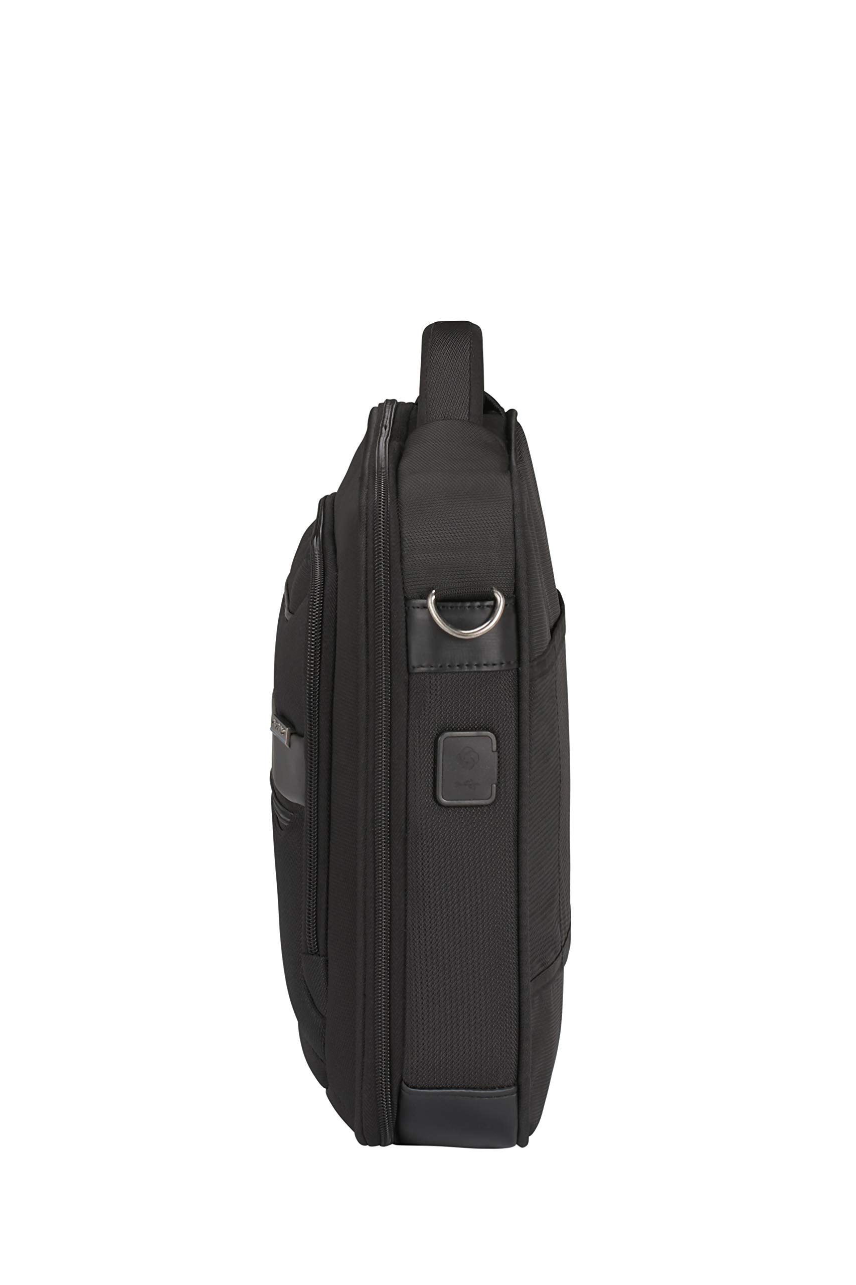 Samsonite Vectura Evo - Sacoche pour ordinateur portable 15.6 pouces, 41 cm, 14 L, Noir (Black)