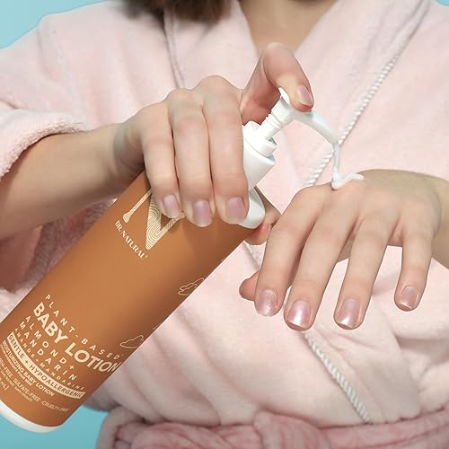 Miniatura 5 de Dr. Natural Loción hidratante para bebés - Loción de manteca de karité para recién nacidos y niños - Loción corporal para pieles sensibles -
