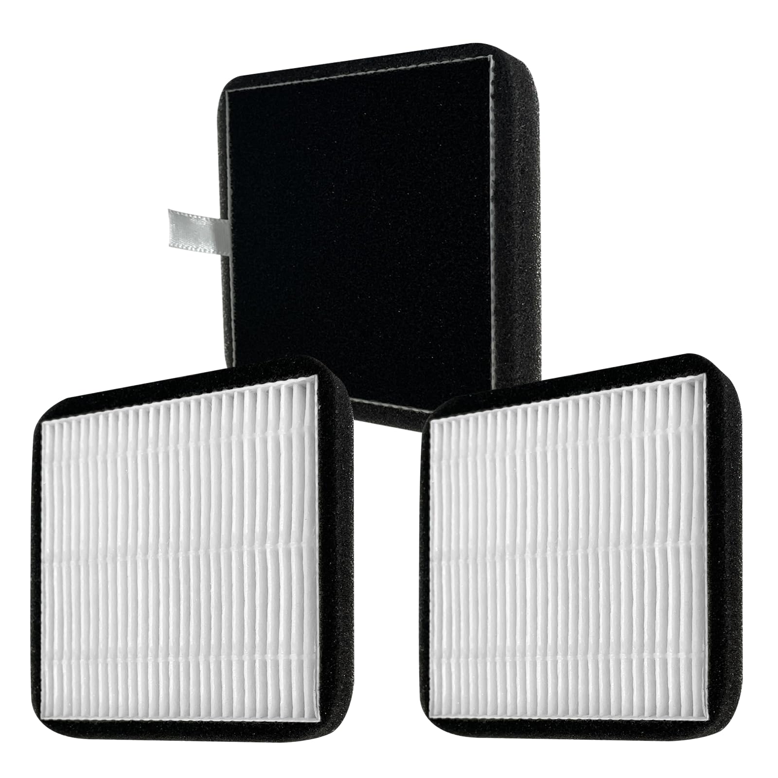 3PC HEPA 13 Layer & Activated Carbon air Filter for Elegoo Centauri Carbon 3D Printer Accessories, ABS, PLA, PETG, PC, and PV filaments VOC Particle Absorption Odor Filter for Elegoo cc 3D Printer-picture-10