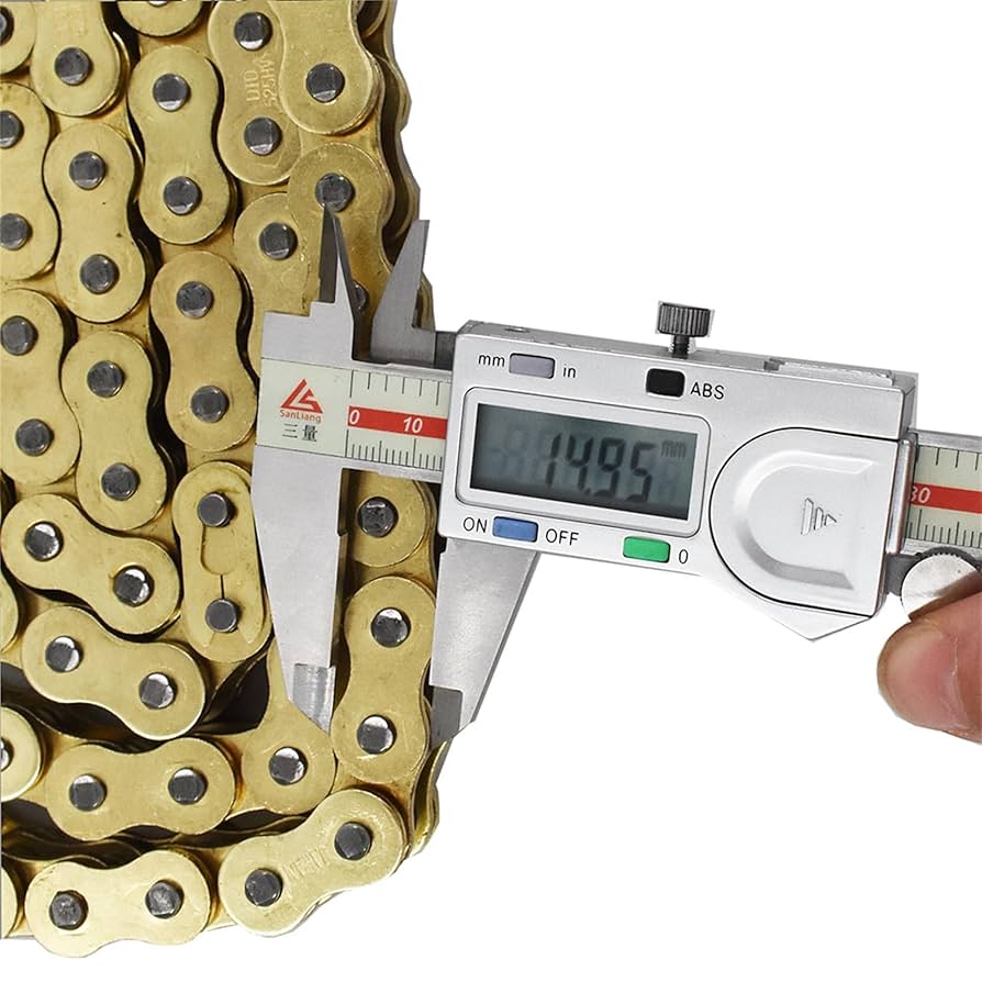 ごろう Amazon.com: labwork Drive Chain Gold Color with O-Ring 525