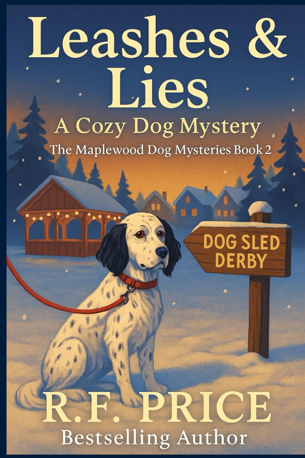 Leashes & Lies: A Cozy Dog Mystery: The Maplewood Dog Mysteries Book 2