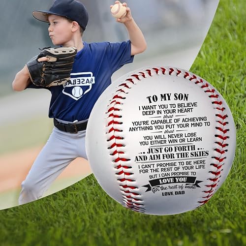Miniatura 5 de Baseball Gifts For Son From Dad, Mom, Personalized Gifts, To My Son, Gifts For Adult Son, Bonus Son Gifts, Christmas, Graduation, Birthday Gifts For