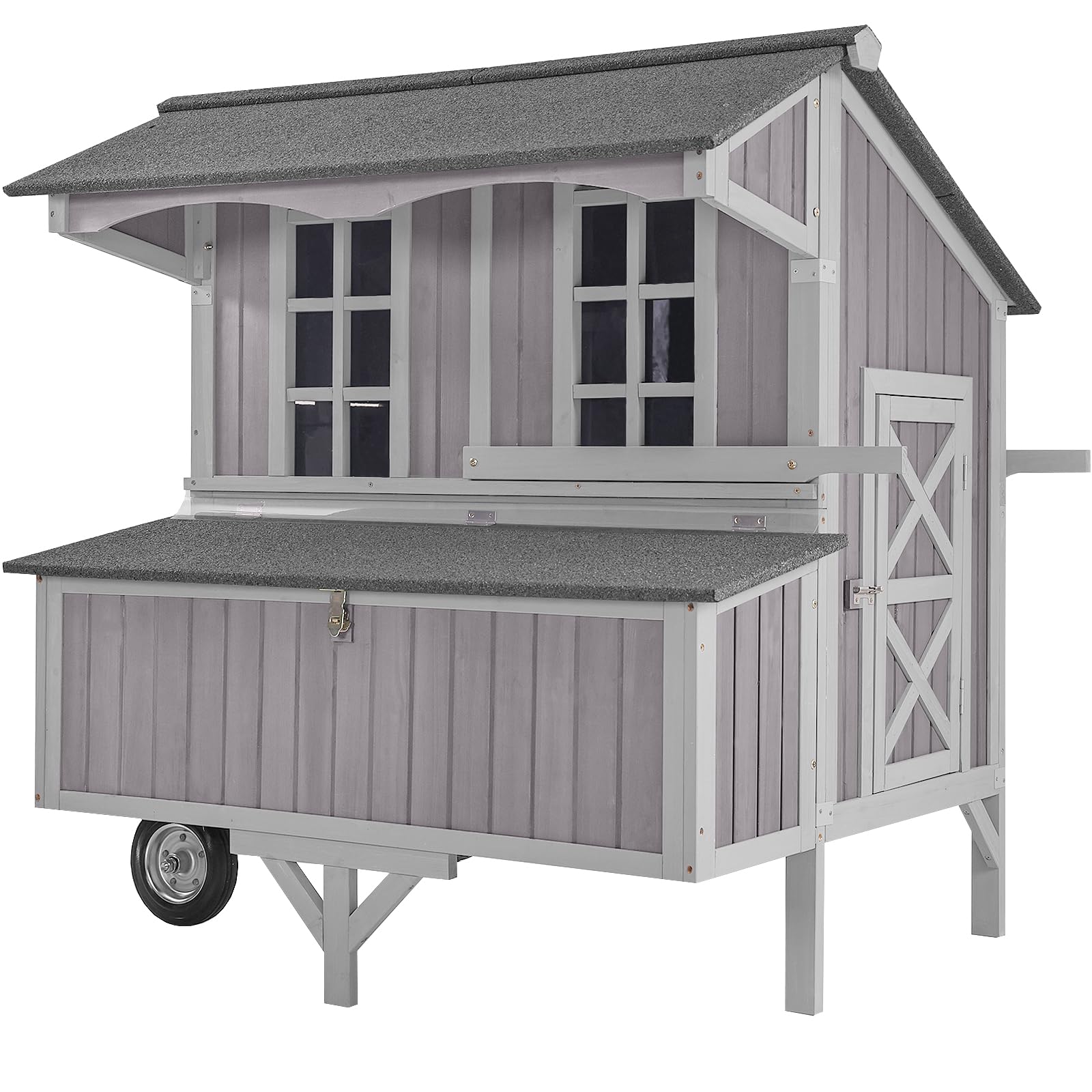 GUTINNEEN Chicken Coop Mobile