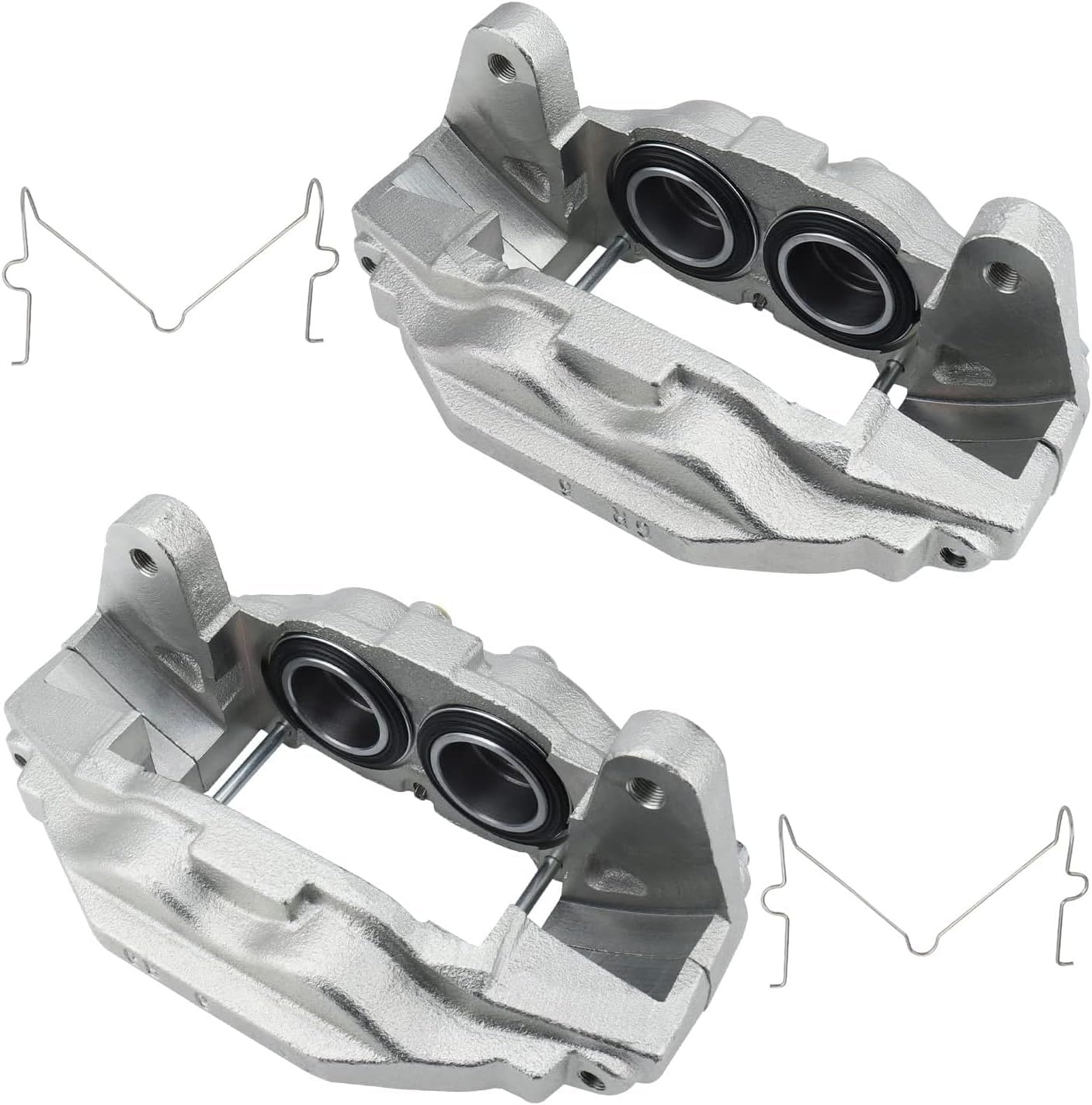 IRONTEK 193274 193275 Front Brake Caliper Driver & Passenger Side Fit for Toyota Sequoia 2008-2015, for Toyota Tundra 2007-2015, Front Left & Right Side New Disc Brake Caliper Assembly 193274 193275