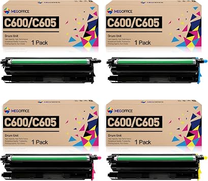 C600 C605 Drum Unit Replacement for Xerox Versalink C600N C600DT C600DN C605DN C605S C605X C605XL Printer 108R01488 108R01485 108R01486 108R01487 4-Pack