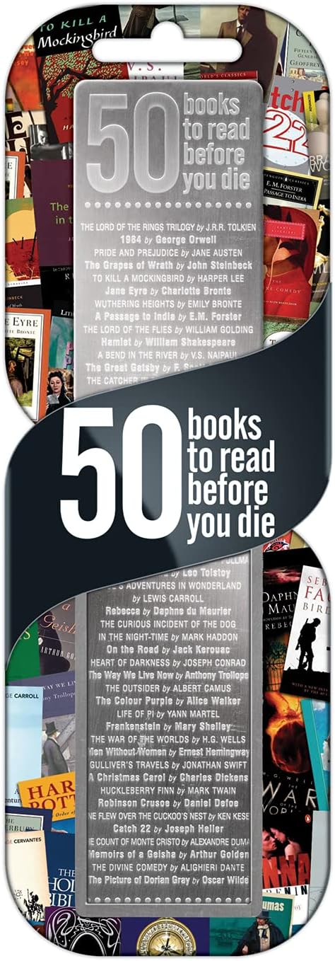 Bookmark 50 Books to Read Before You die