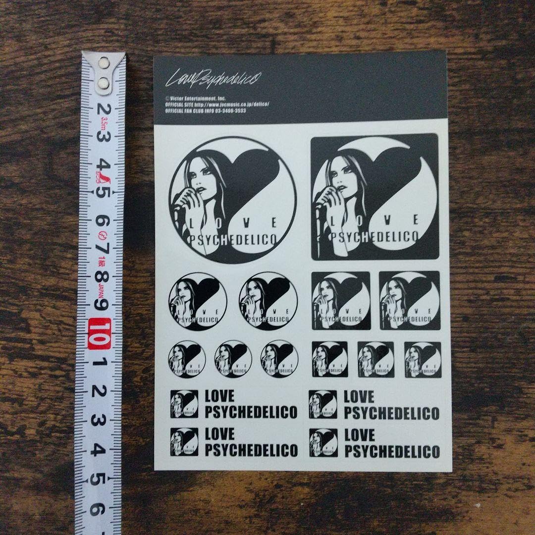 Amazon.co.jp: LOVE PSYCHEDELICO ステッカー : おもちゃ