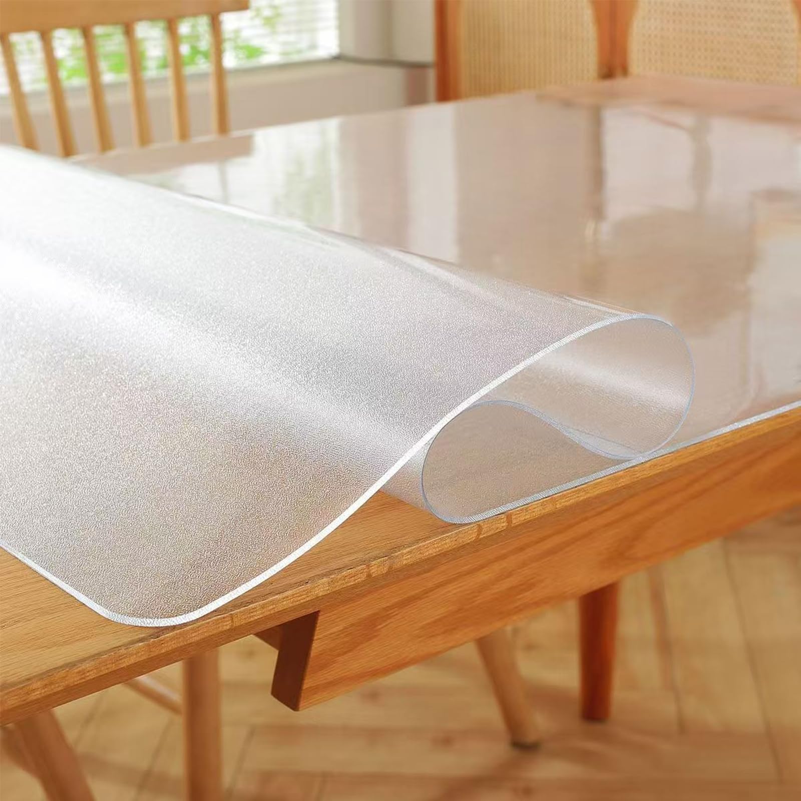 Protection table lavable mate pour éliminer les bulles d'air du plastique