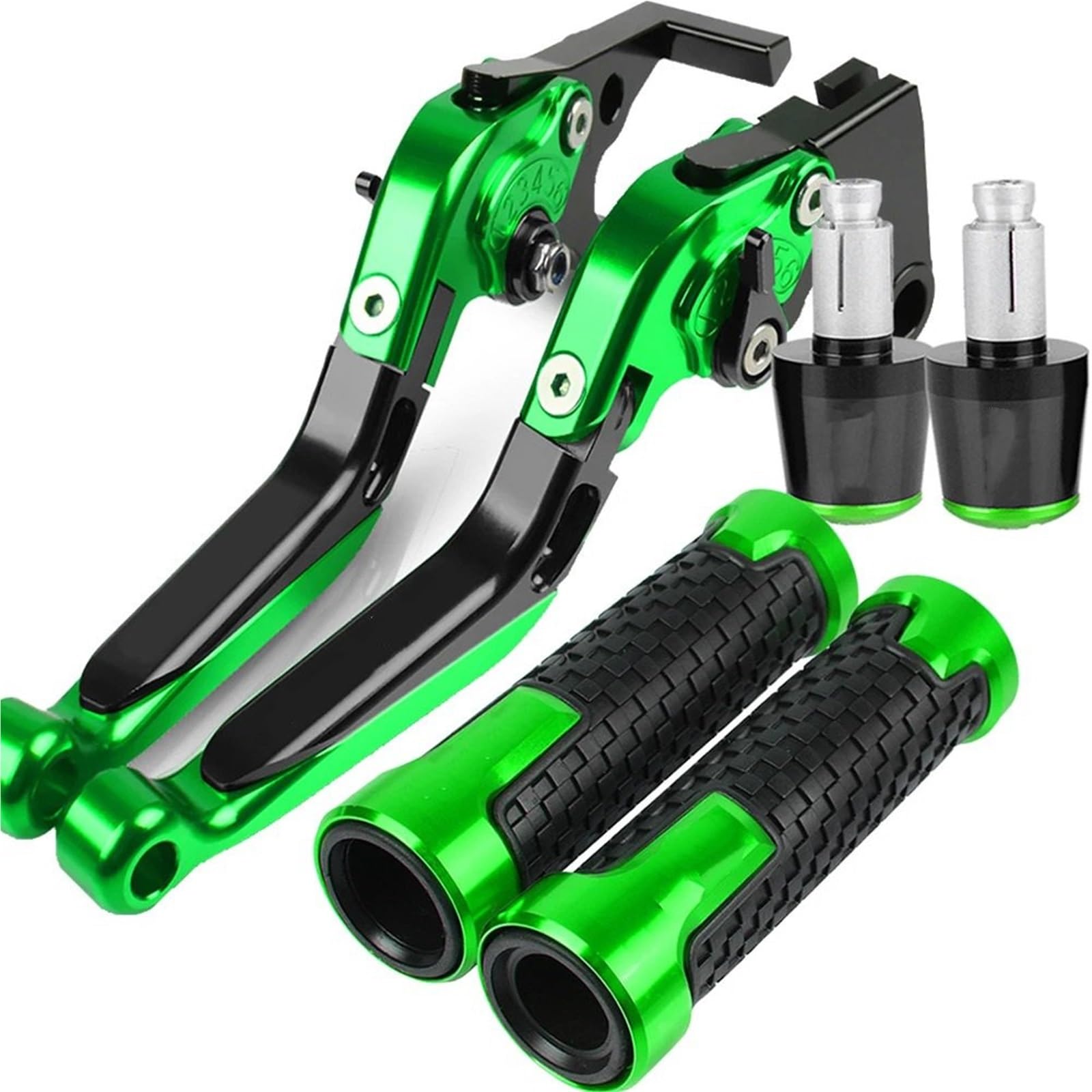 dźwignia sprzęgła hamulca Pasuje do motocykla Kawasaki Z750 2007-2012 Akcesoria hamulcowe dźwignie sprzęgła kierownica końcówki uchwytów Dźwignie hamulca motocykla(Z750 2007-2012-14)
