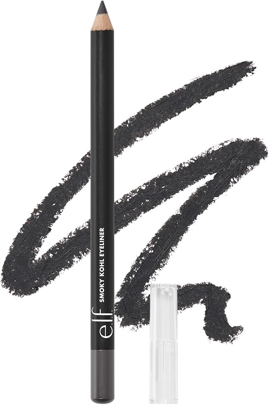 e.l.f. Smoky Kohl Eyeliner, Eye Pencil For Creating Long-Lasting, Bold, High-Pigmented Makeup Looks, Vegan & Cruelty-Free, Smoke Signal