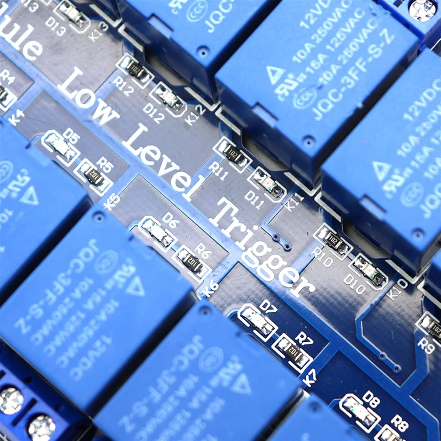 16 Channel Relay Shield Module DC 5V 12V 24V with Optocoupler LM2576 Microcontrollers Interface Power 1Pcs(24V Relay Module)