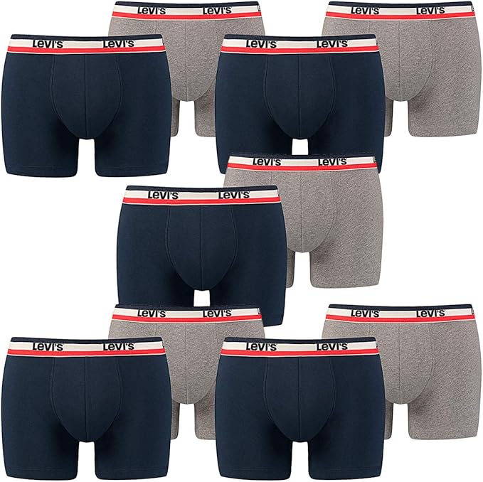 10 ER Pack Levis Boxer Brief Boxershorts Men Pant Underwear : Amazon.fr:  Vêtements