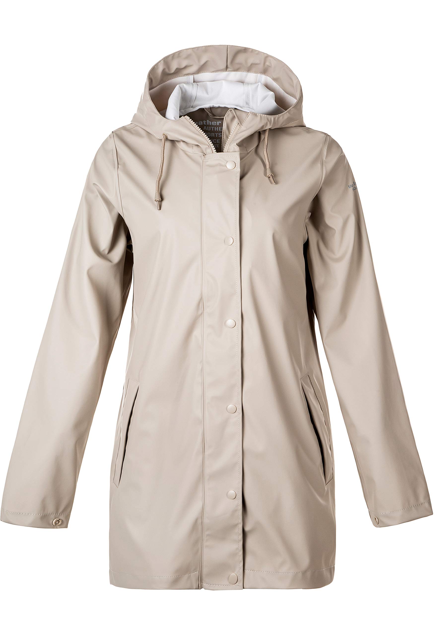 Weather Report Women's Beige Waterproof Jacket Petra
