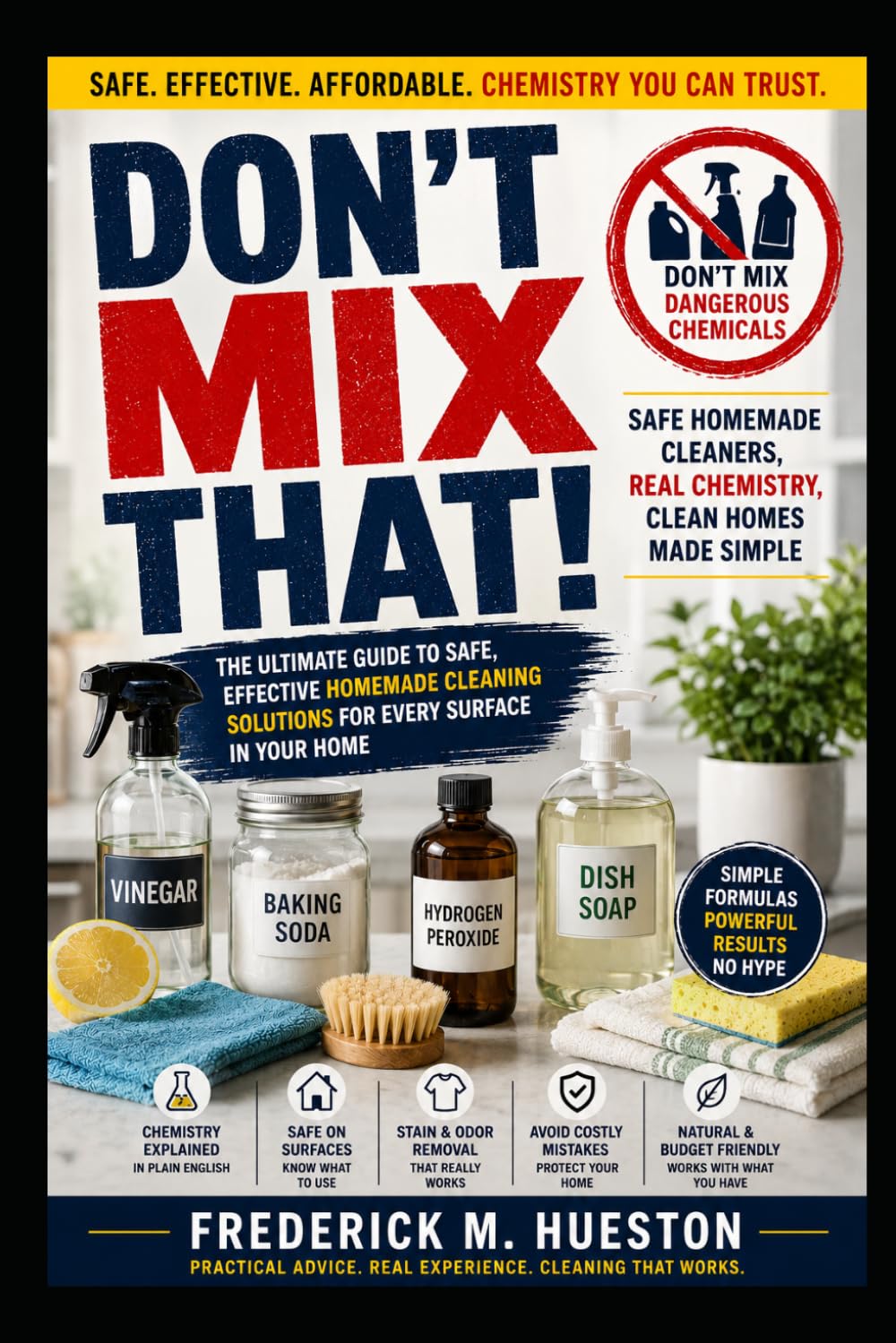 Don’t Mix That!: Safe Homemade Cleaners and the Chemistry Behind Them