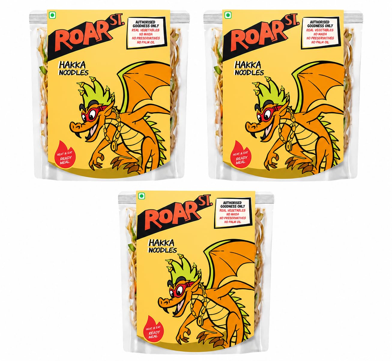 Roar St. Hakka Noodles for Kid |Ready to Eat Noodles |Made with Durum Wheat Noodles and Real Veggies | No Maida, No Preservatives, No MSG, No Transfat and Palm Oil, No Artificial Flavours (Pack of 3)-image-26