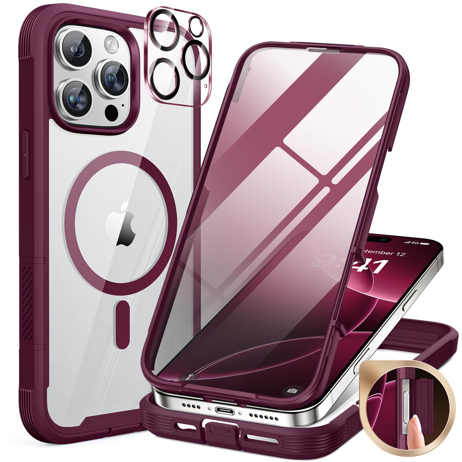 Amazon.com: Miracase for iPhone 16 Pro Max Case 6.9