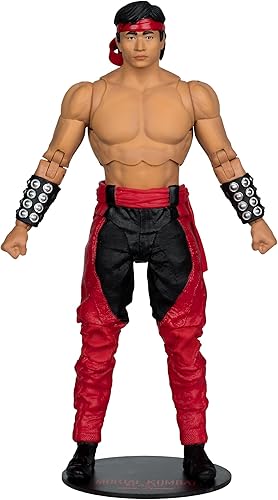 Miniatura 3 de McFarlane Toys - Figura de acción de Mortal Kombat Klassic Liu Kang de 7 pulgadas