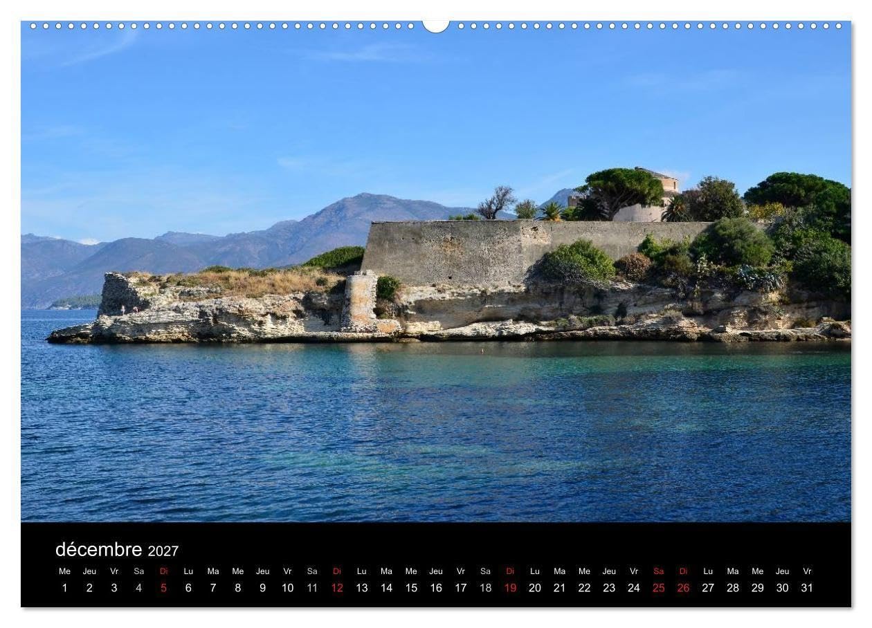 La Corse Ile de Beauté (Calendrier mural haut de gamme 2027 DIN A2 vertical), CALVENDO calendrier mensuel: Calendrier de photos sur la Corse