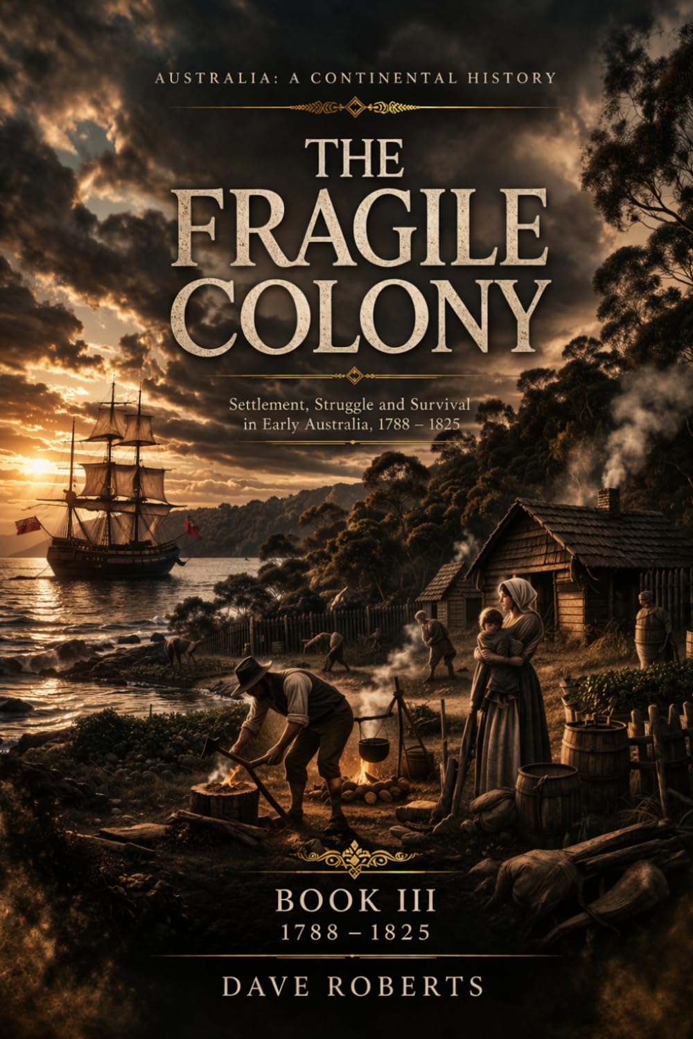 THE FRAGILE COLONY (1788–1825): Settlement, Struggle and Survival in Early Australia (Australia: A Continental History Book 3)