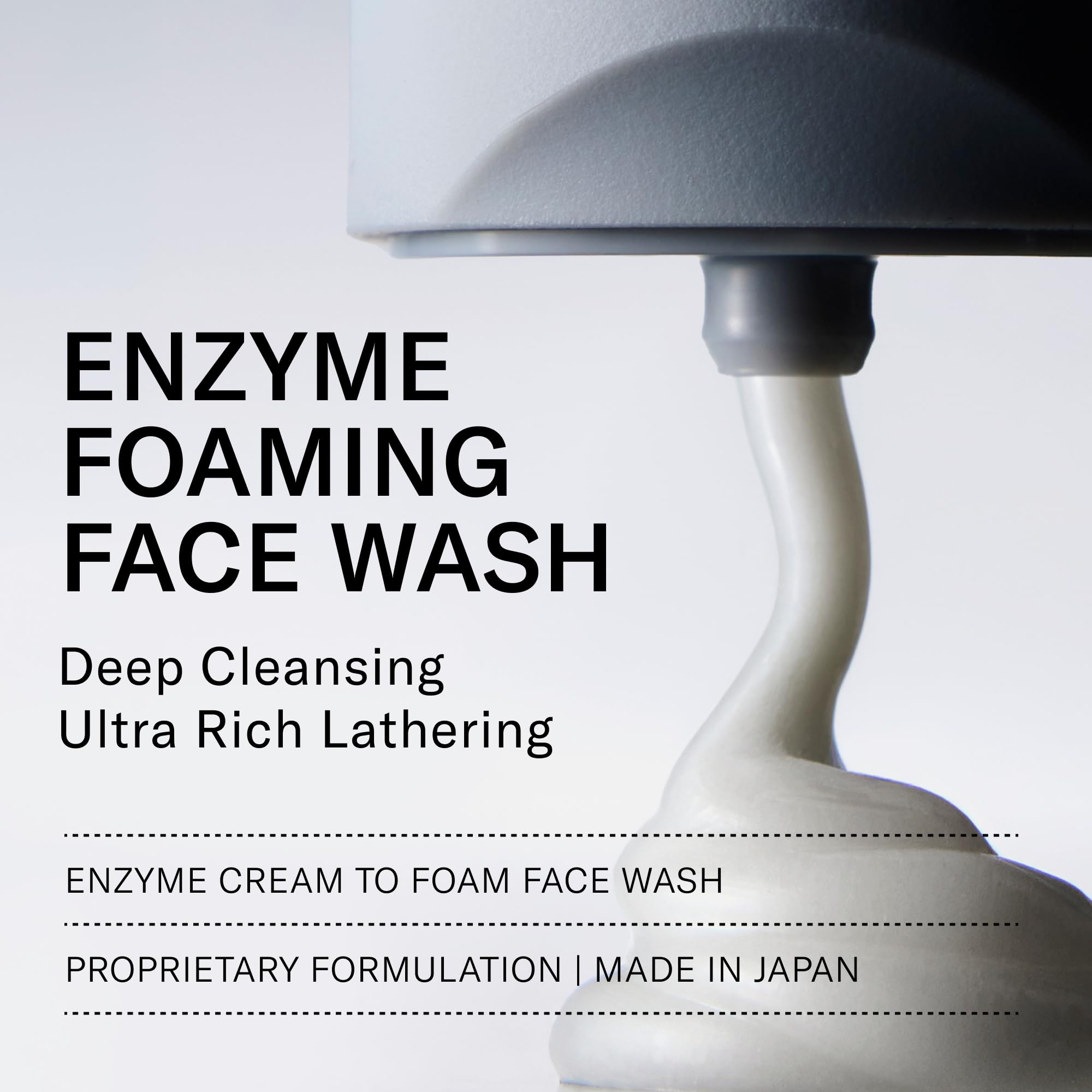 Amazon.com: Kaizen Seven Enzyme Face Wash | Japanese Cream-to-Foam