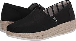 bobs wedge canvas shoe