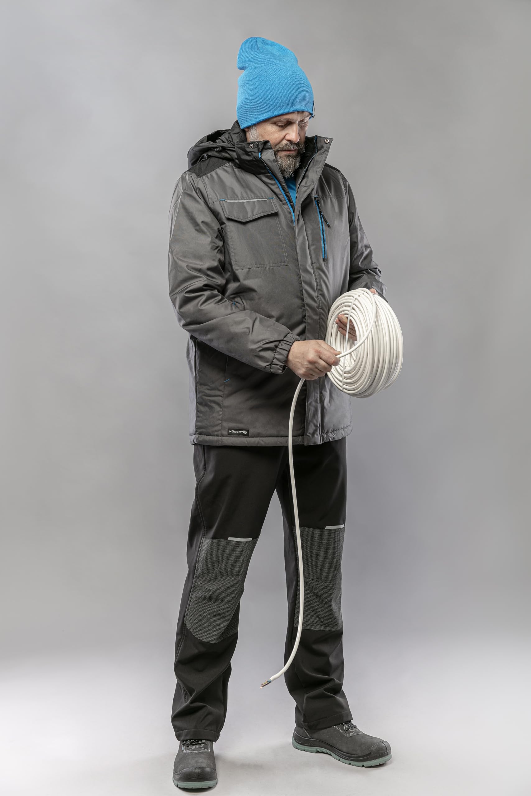 Högert Winterjacke "Ren" mit Reflexelementen