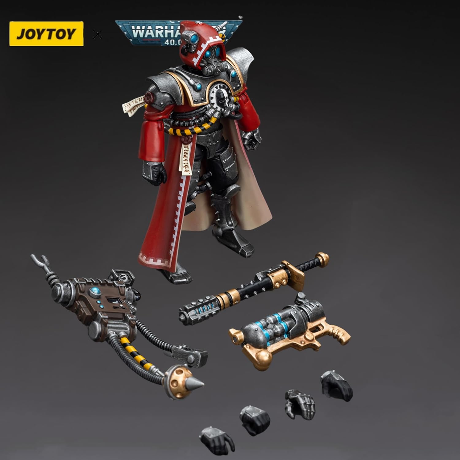 JOYTOY 1/18 Warhammer 40,000 Action Figure Adeptus Mechanicus Skitarii Ranger Alpha Anime Collection Model