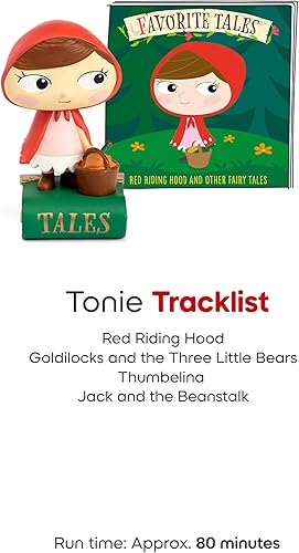 Miniatura 5 de Tonies Figura de juguete de audio de cuentos de Caperucita Roja y otros cuentos de hadas, narrada por Celebrity Voices