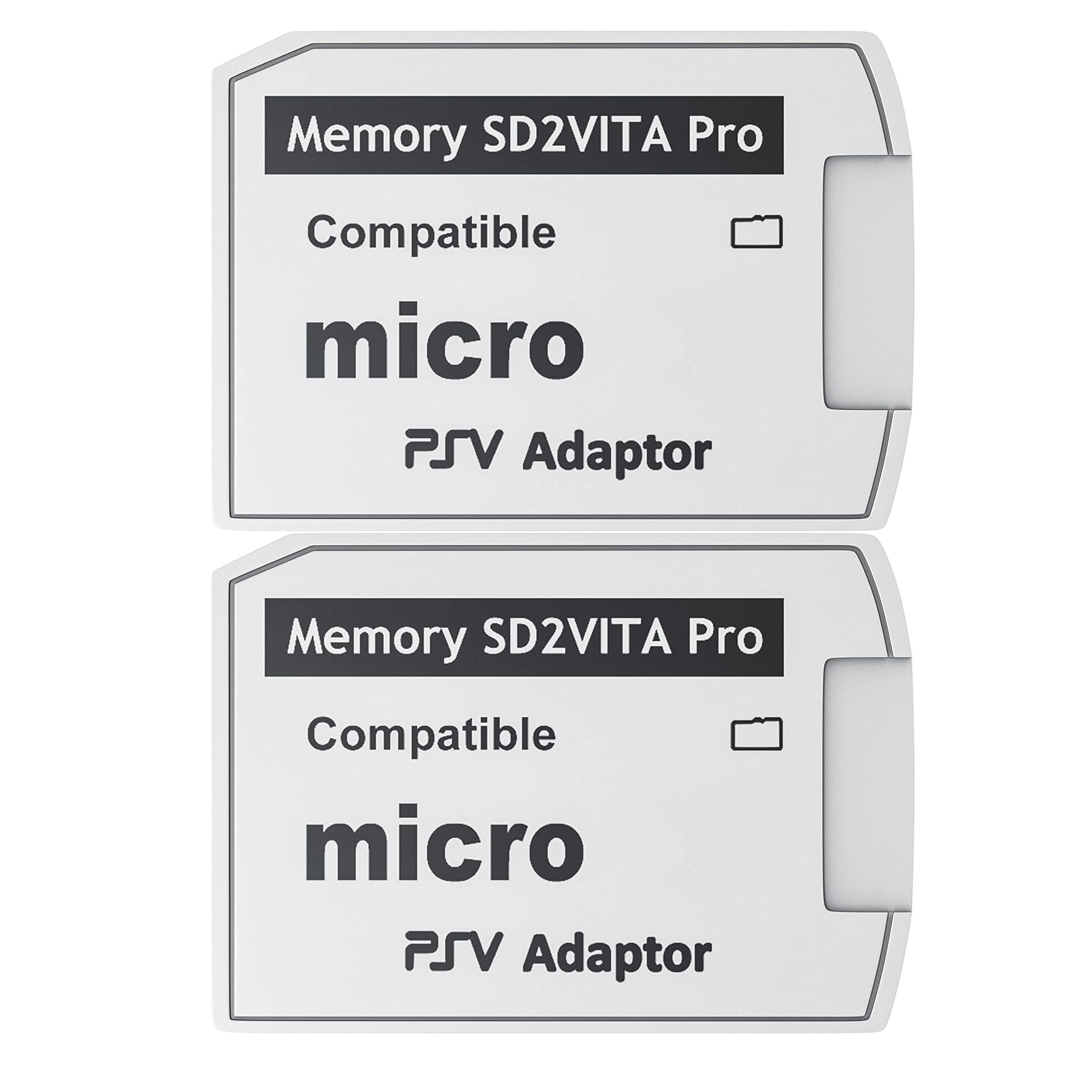 Amazon.com: Skywin SD2Vita PS Vita Memory Card Adapter 2 Pack