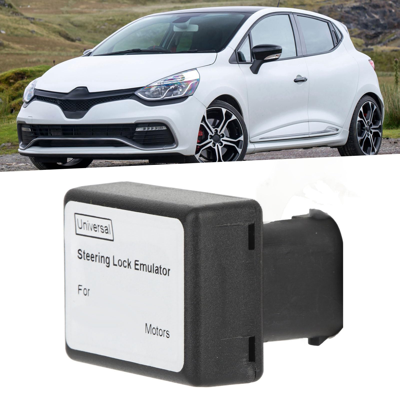 Emulatore Bloccasterzo Universale ELV con ABS Resistente per Sostituzione Diretta, Risolve Problemi di Avviamento e Bloccasterzo per 3/4, Scenic, Fluence, Latitude