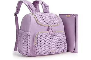 mommore Diaper Backpack in Purple: The Ultimate Parenting Companion