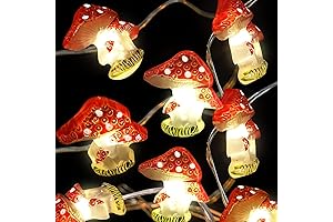 FURORA LIGHTING Red Battery Powered LED Night Lights