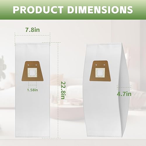 Miniatura 2 de 63213B Style ST bolsas de vacío para aspiradora vertical comercial Sanitaire S600 SC60 SC678 SC688 SC800 SC888 SC888J SC889 Serie 5 paquetes