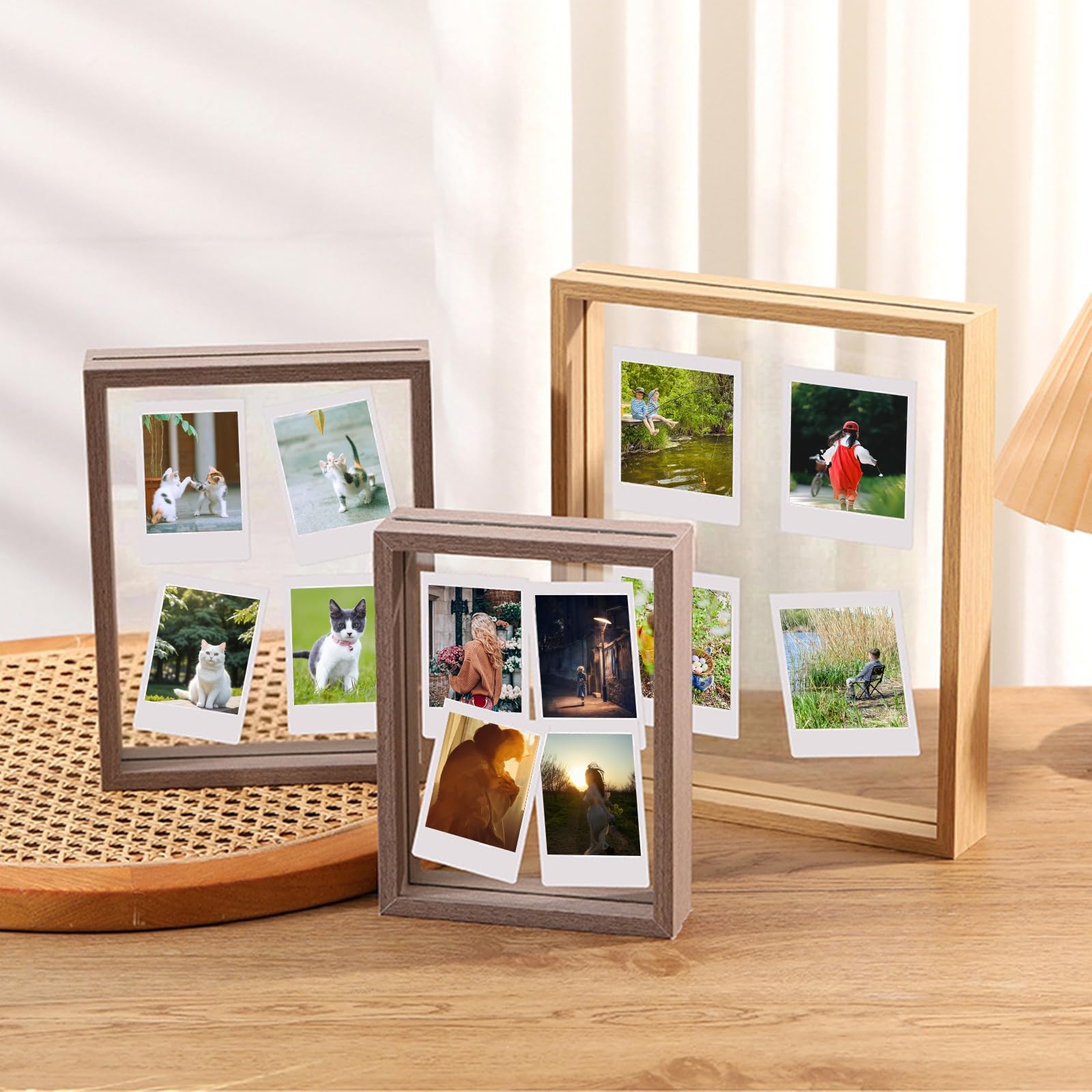 Amazon.com - Grewod 8x10 Photo Frame with Mount, Walnut, MDF