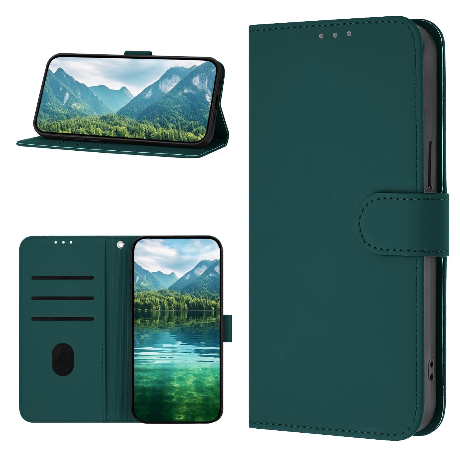 KANVOOS Cover per Xiaomi Redmi Note 11 4G / Note 11S, Cover a Libro Custodia in Pelle