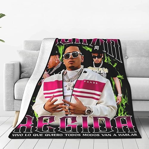 Miniatura 1 de Fuerza Band Regida - Manta de forro polar súper suave y cálida de 60 x 50 pulgadas, ligera, mullida y cómoda, de microfibra, para otoño, aire