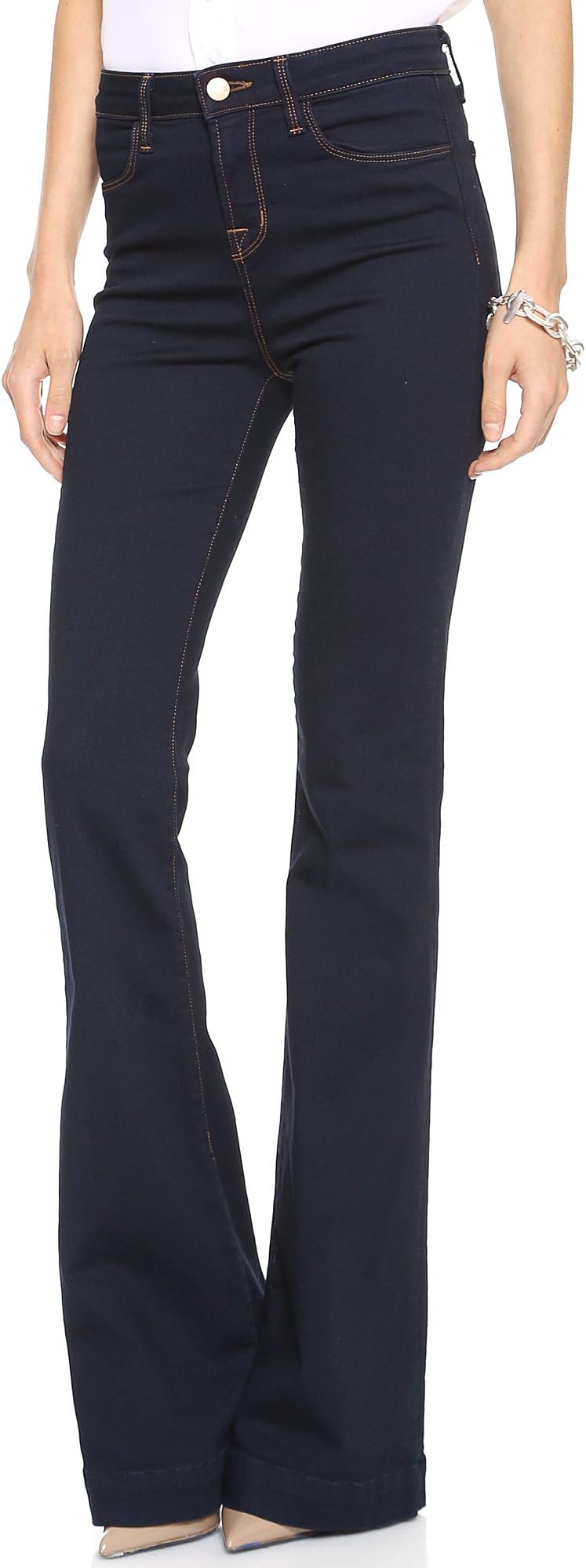 J Brand Women's The Doll High Waist Bell Bottom Jean, Aura, 25